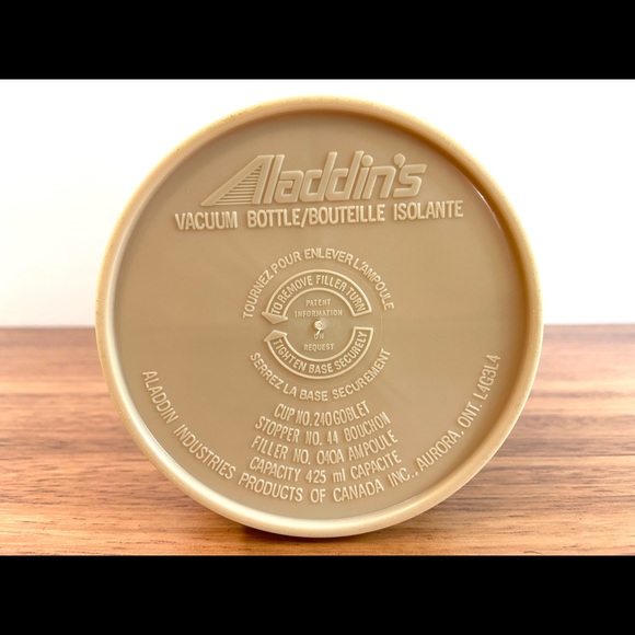 Vintage Aladdin Plaid Widemouth Thermos - Picture 4 of 11